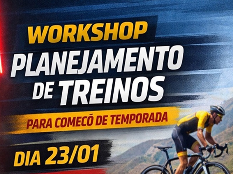 CICLISMO: Workshop sobre Planejamento de Treinos acontece nesta sexta (23) 