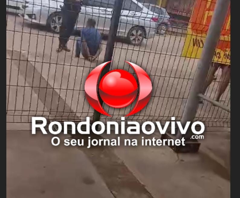 VÍDEO: Homem é preso por furto de contrafilé e iogurte no supermercado Nova Era