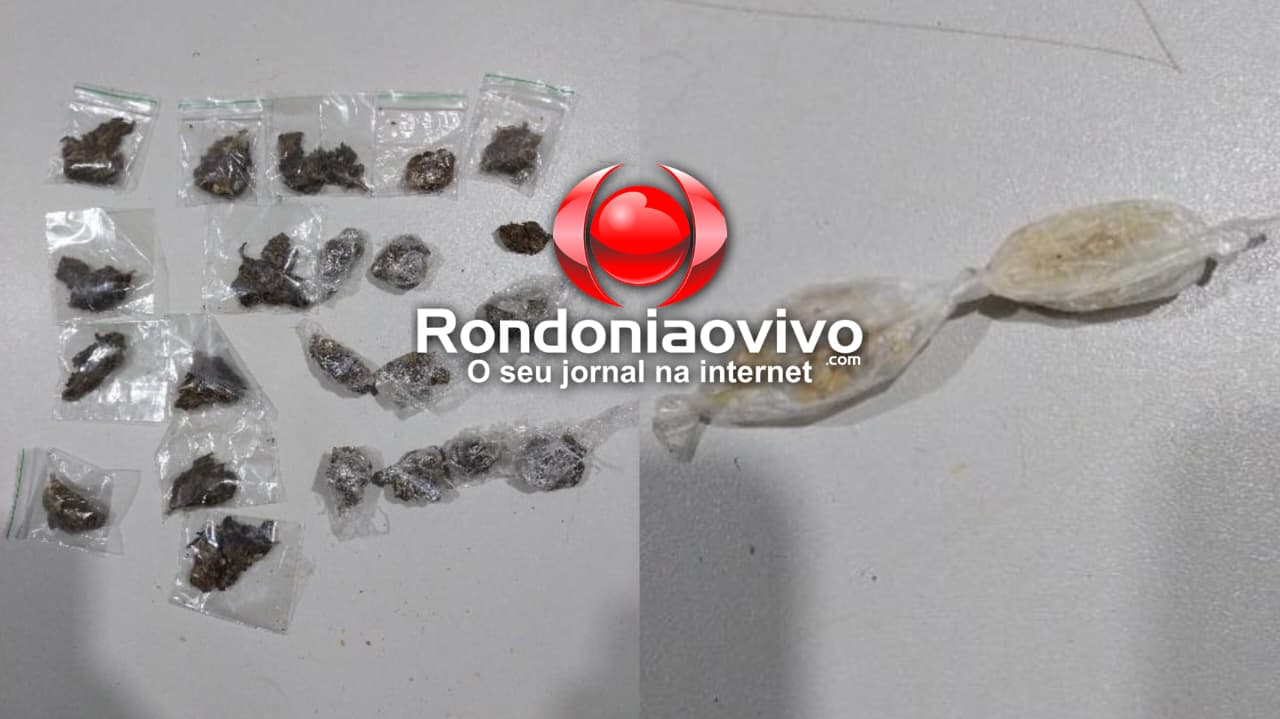 DENÚNCIA: PM prende acusado de vender drogas na varanda de restaurante
