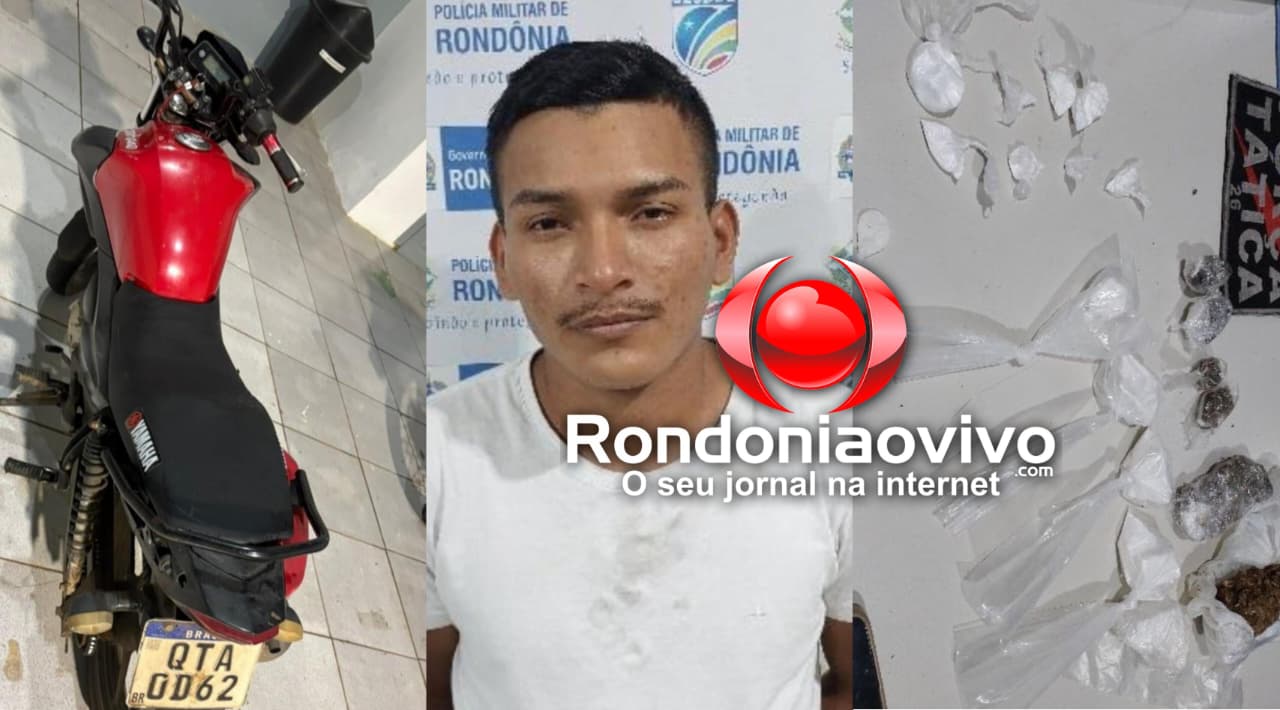 DELIVERY DA DROGA: Força Tática do 9° BPM prende acusado de tráfico na zona Sul