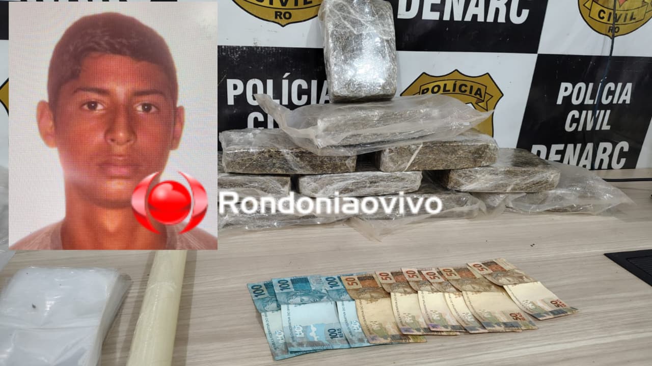 OPERAÇÃO: Dono de lava jato é preso pelo Denarc com 11 quilos de skunk