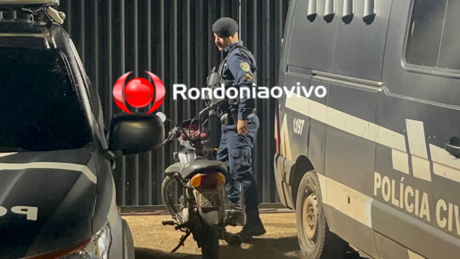 FLAGRANTE: PM prende homem por adulteração de moto no Orgulho do Madeira