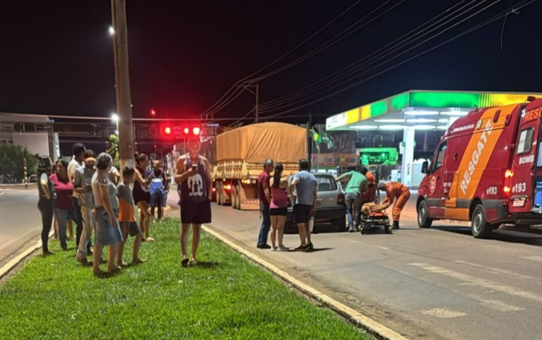  EM CEREJEIRAS: Acidente na BR-435 deixa dois feridos na noite de terça-feira 