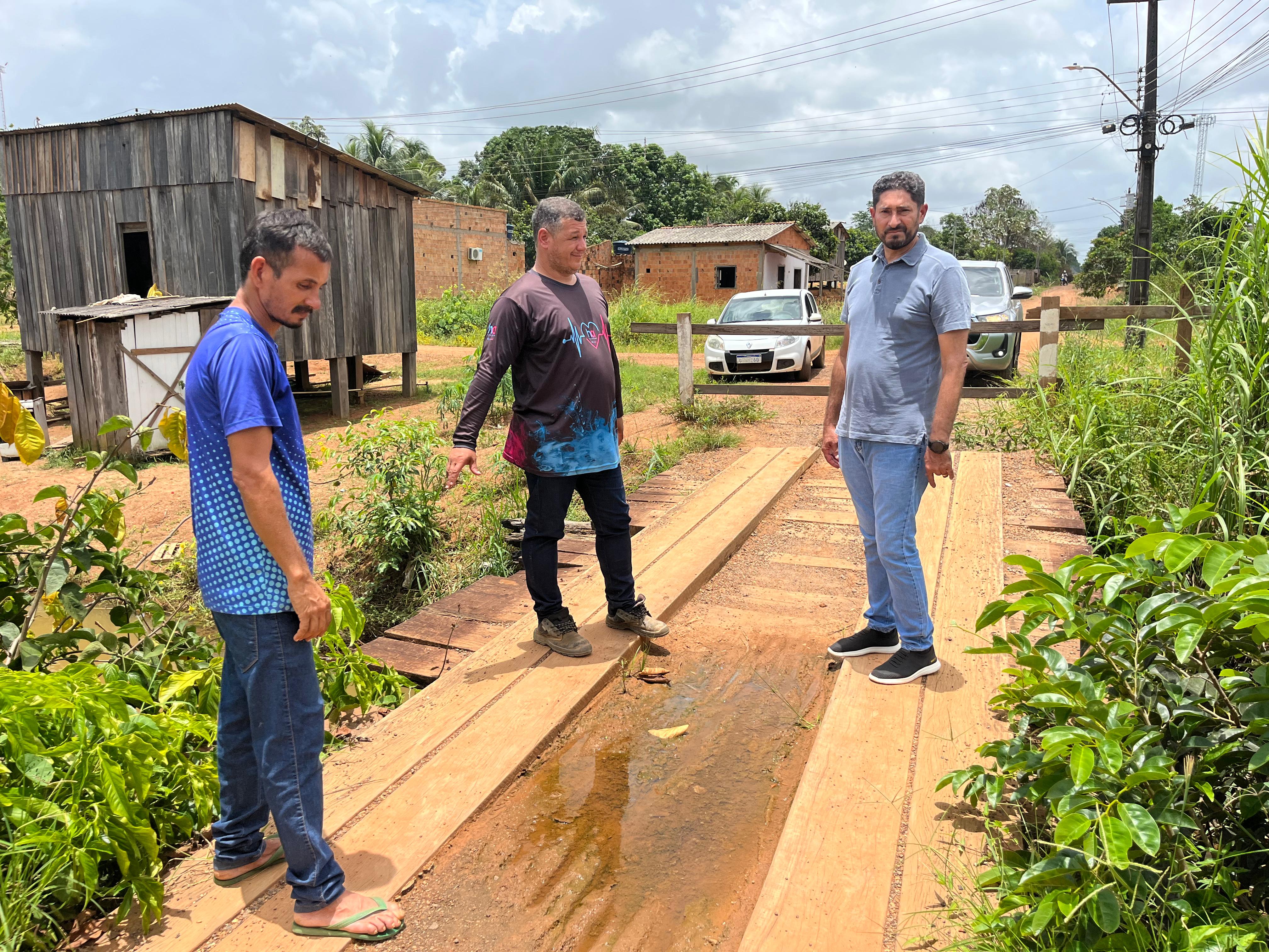 MÁRCIO PACELE: Na Ponta do Abunã, vereador acompanha demandas dos moradores