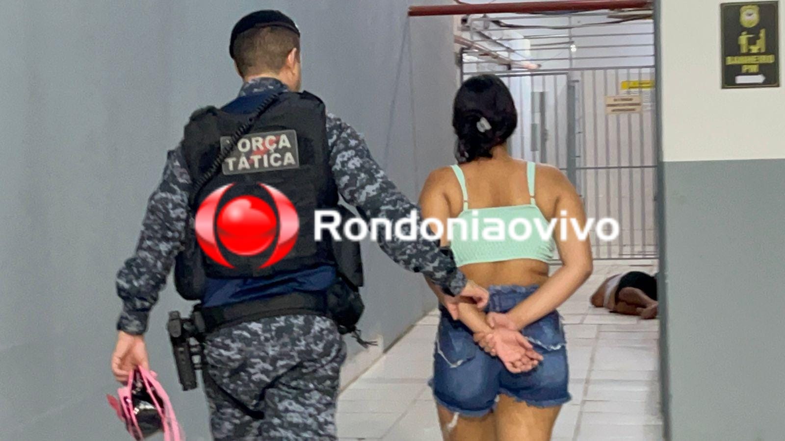 CAMPO ABOBRÃO: Jovem é presa por tráfico um dia após completar 18 anos