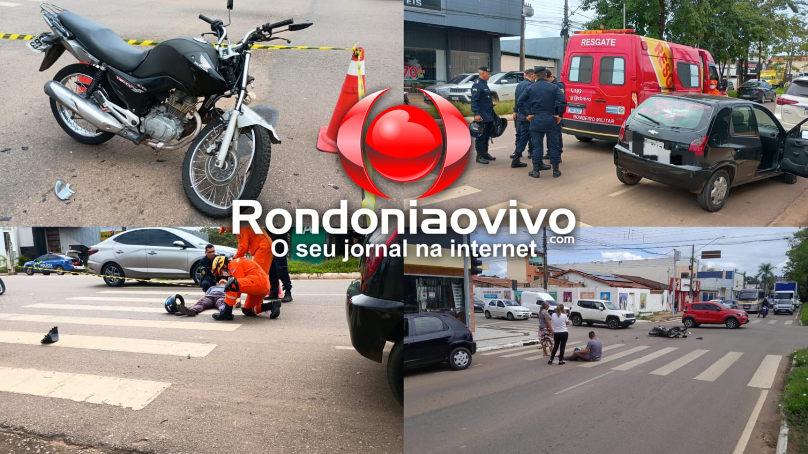 VEJA VÍDEO: Policial militar sofre grave acidente na Rio Madeira