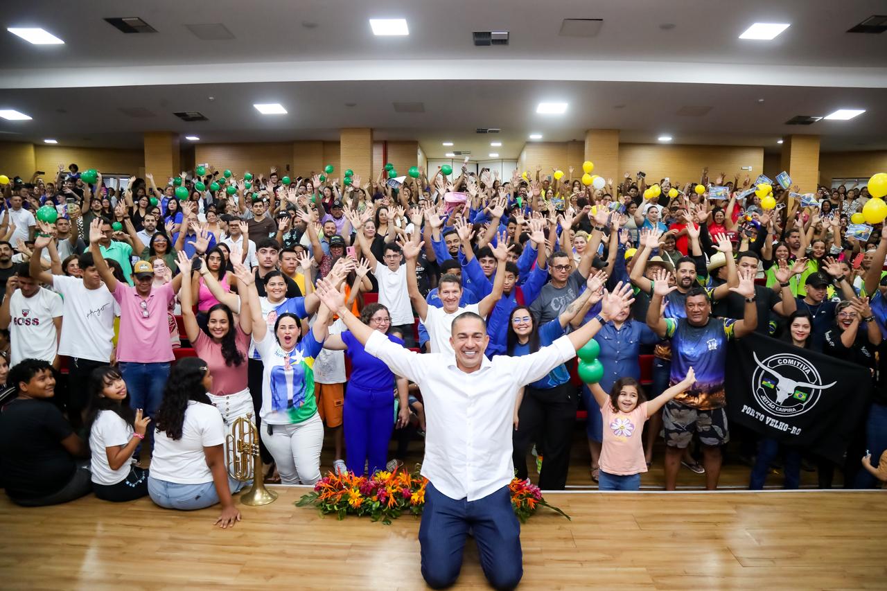 EYDER BRASIL: Deputado reúne mais de 1300 pessoas em encontro de prestação de contas em PVH