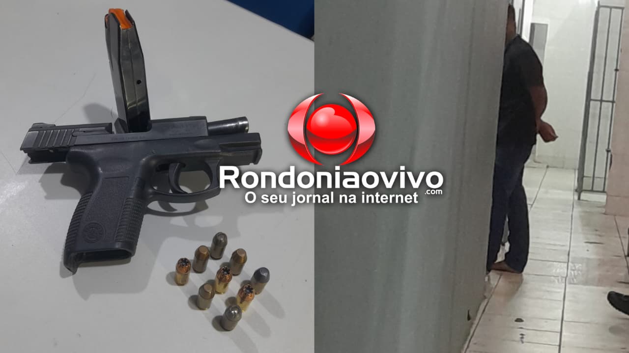 PORTE ILEGAL: Empresário é preso com pistola .40 em frente a boate na região central  ​
