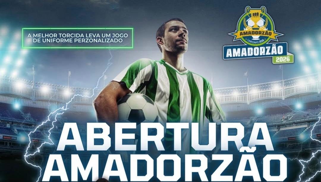 ESPORTE: Amadorzão 2026 abre neste sábado em PVH