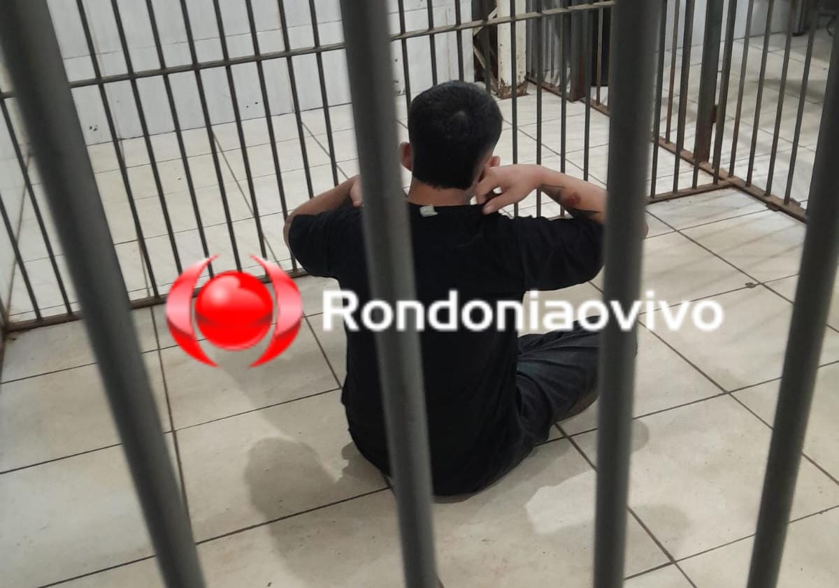 PRESO EM FLAGRANTE:  Homem nu invade banheiro e ataca funcionária de concessionária