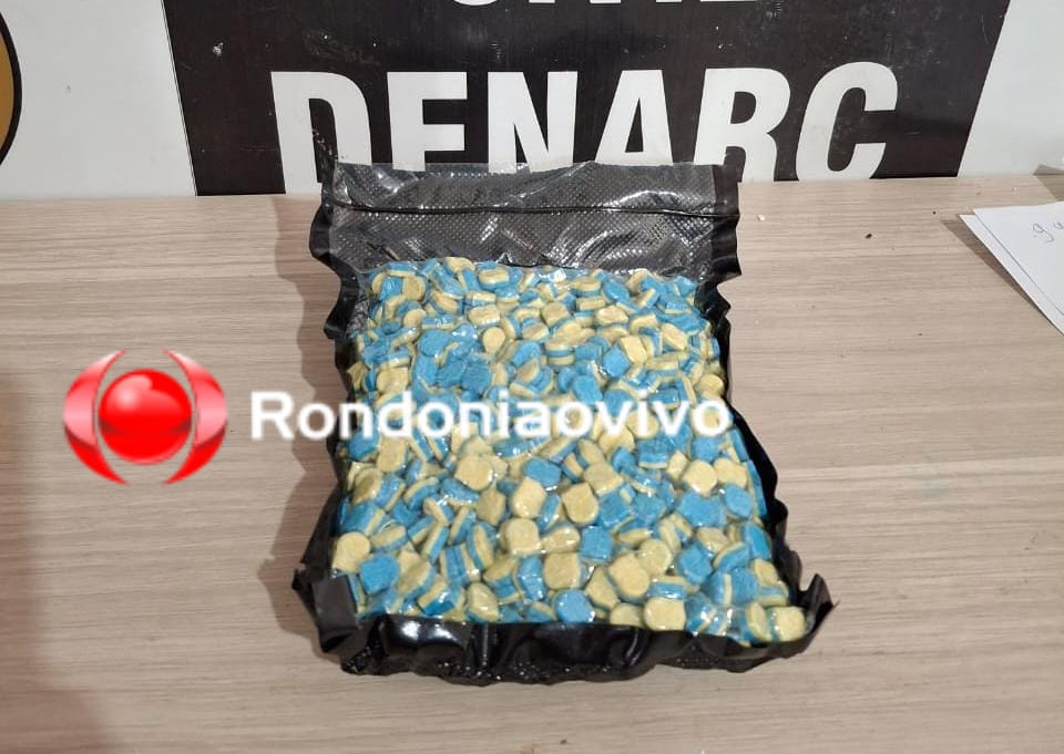 ENCOMENDA CRIMINOSA: Denarc e Receita Federal apreendem mais de mil comprimidos de ecstasy 