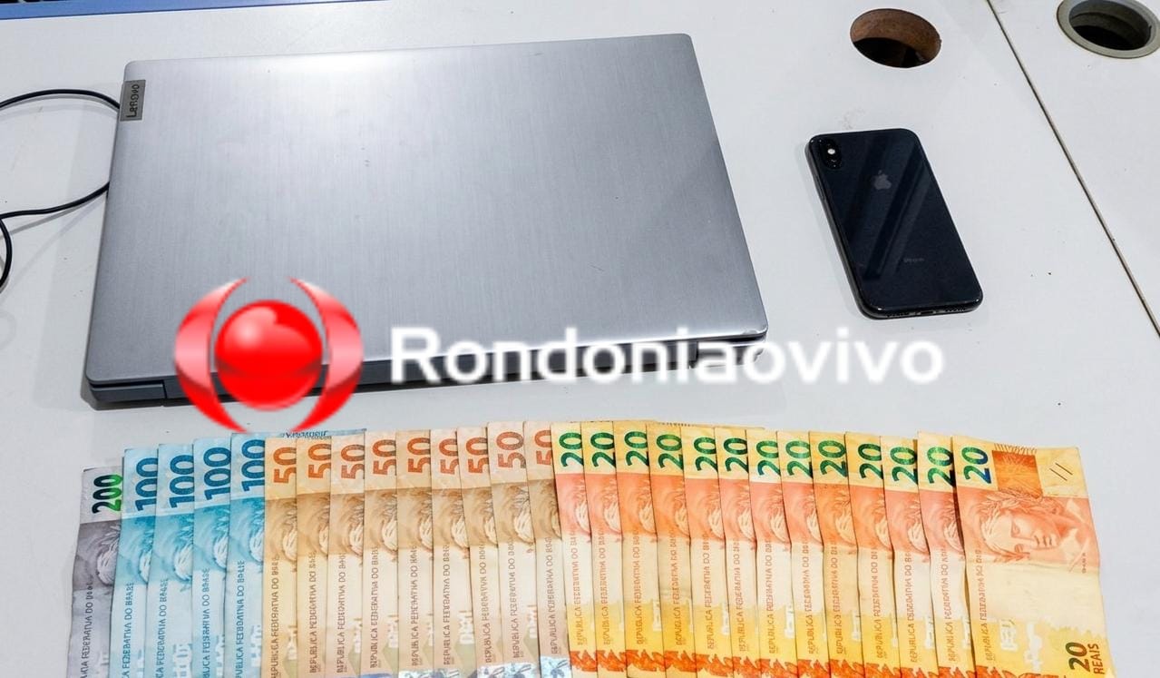 ESPAÇO ALTERNATIVO: Membro do CV  é preso vendendo notebook furtado em escritório