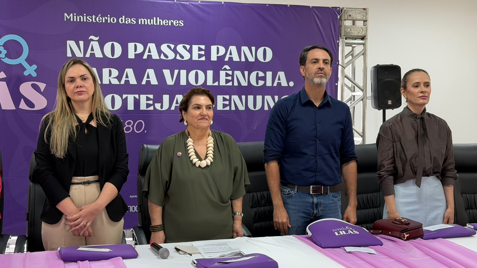 CLÁUDIA DE JESUS: Ministério das Mulheres abre ação Tenda Lilás em RO com deputada e Léo Moraes