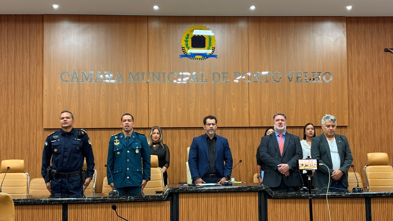 NILTON SOUZA: Entrega de título de cidadão honorário do município de Porto Velho