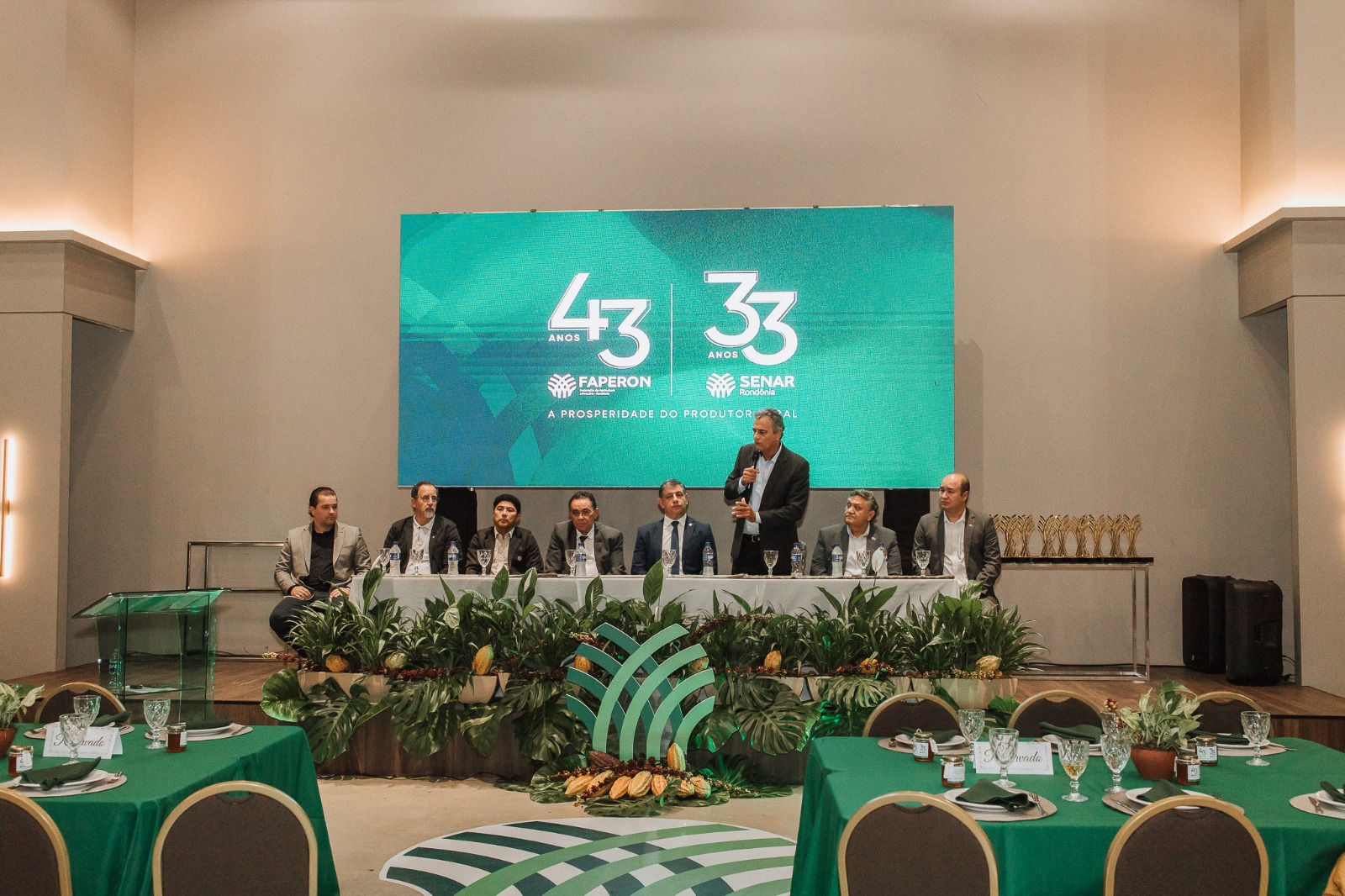 RECONHECIMENTO: Faperon/Senar celebra agro em RO e faz homenagens aos envolvidos