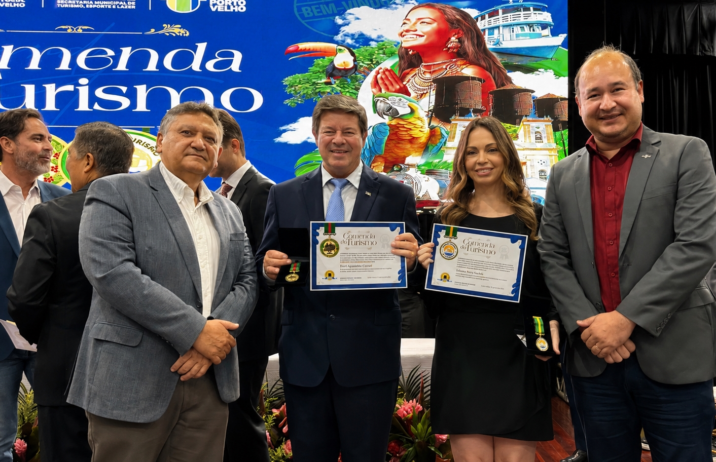 RECONHECIMENTO: Sebrae recebe comenda do turismo em Porto Velho por sua atuação na área Turismo