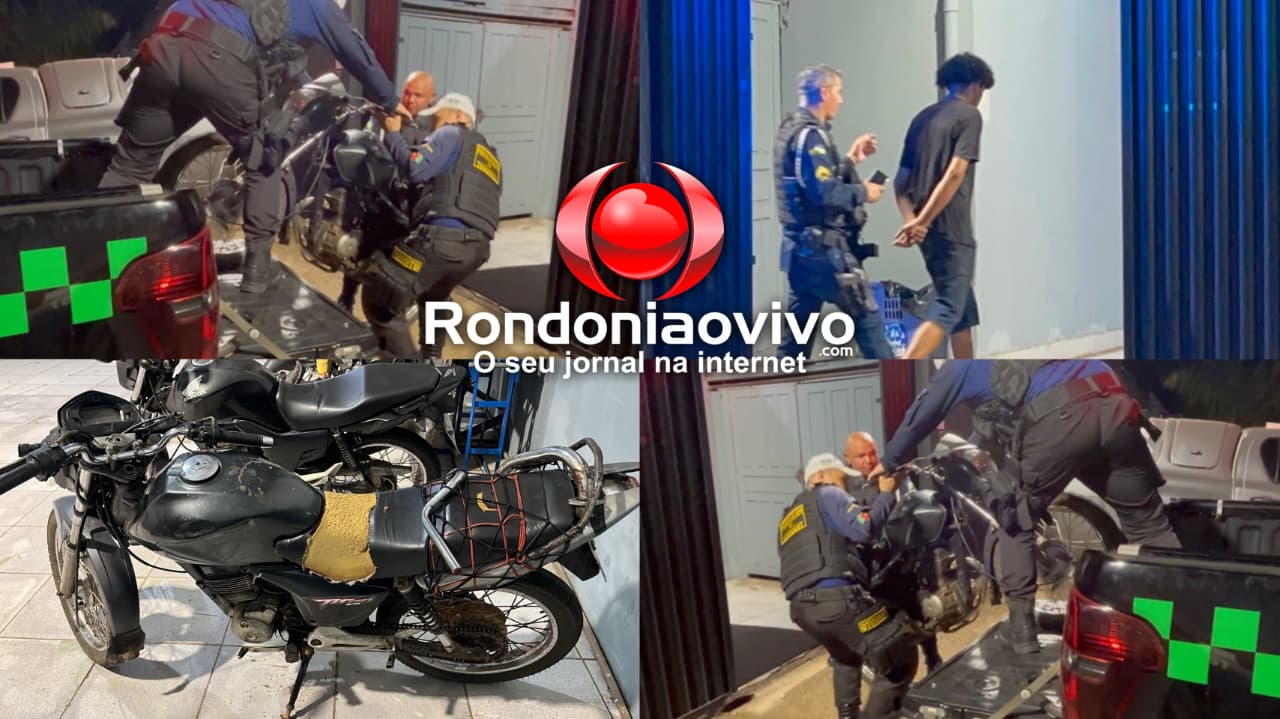 COMPROU NA OLX: Jovem é preso com moto adulterada próximo ao Porto Velho Shopping