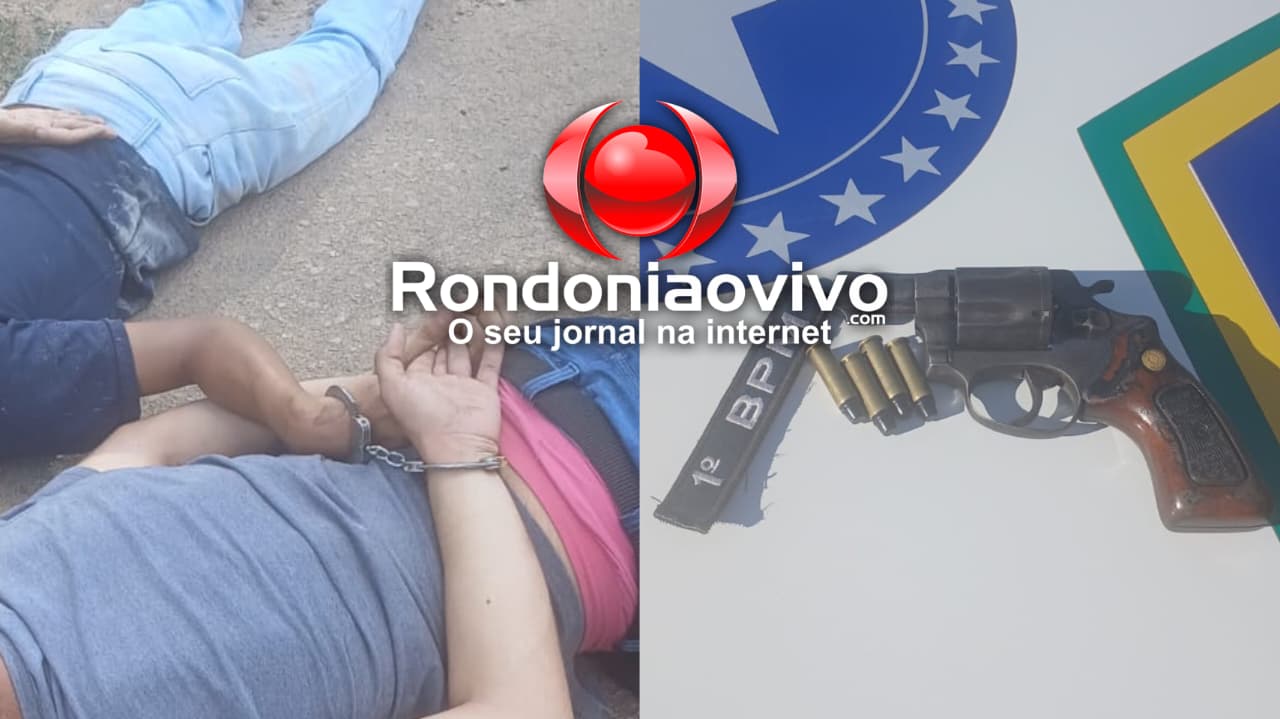 HOMICÍDIOS EVITADOS: PM impede ataque de facção ao flagrar dupla com arma