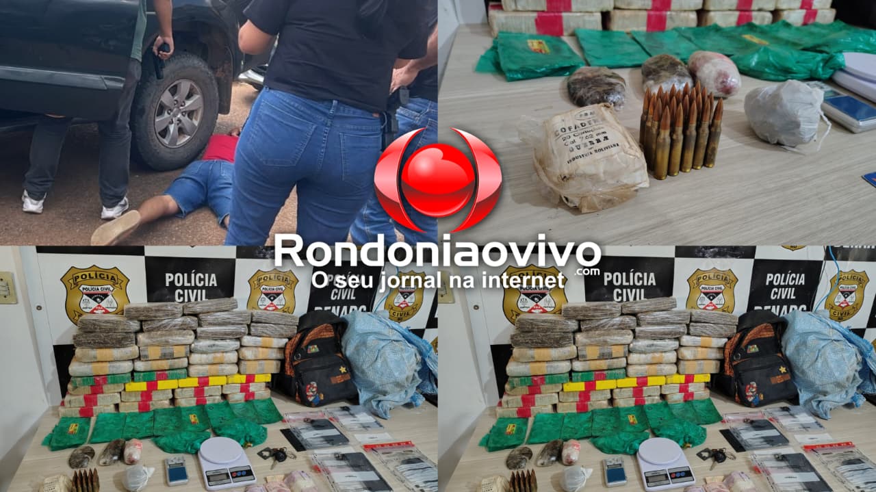 BRASIL CONTRA O CRIME: Denarc prende bando do CV com 35 quilos drogas e munições de fuzil