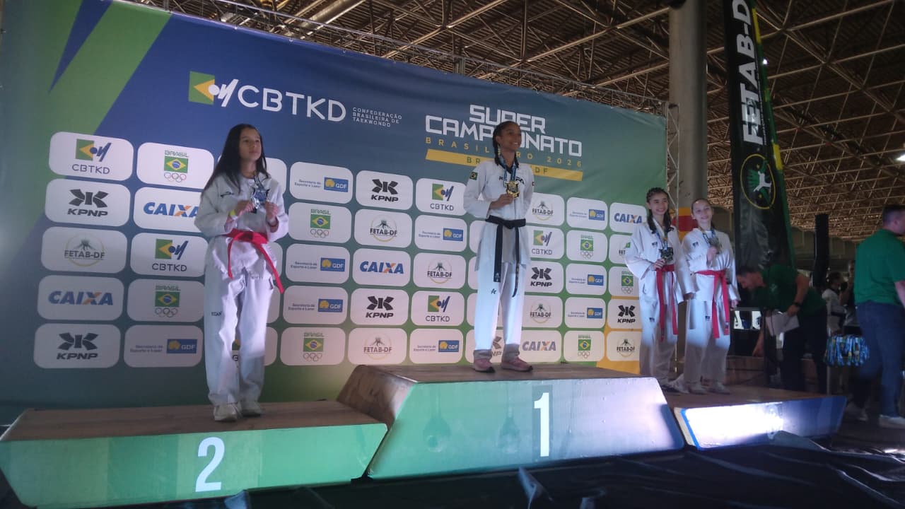 TAEKWONDO: Atletas de Rondônia conquistam destaque no cenário nacional no Supercampeonato Brasileiro