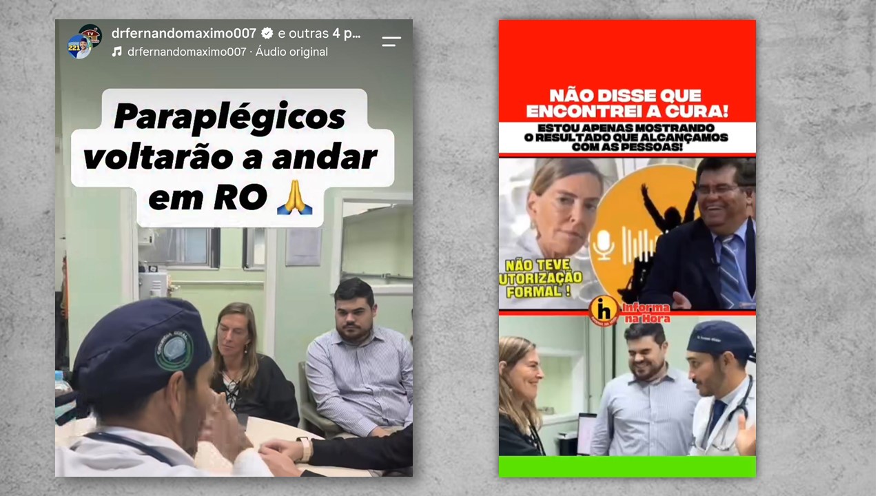 EXPLORAÇÃO ELEITORAL: Cientista desmente Fernando Máximo e denuncia uso eleitoral de sua imagem em RO