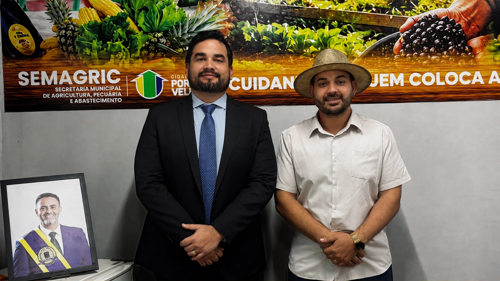 AGRICULTURA: Léo Alencar e secretário alinham investimentos para fortalecer produção familiar