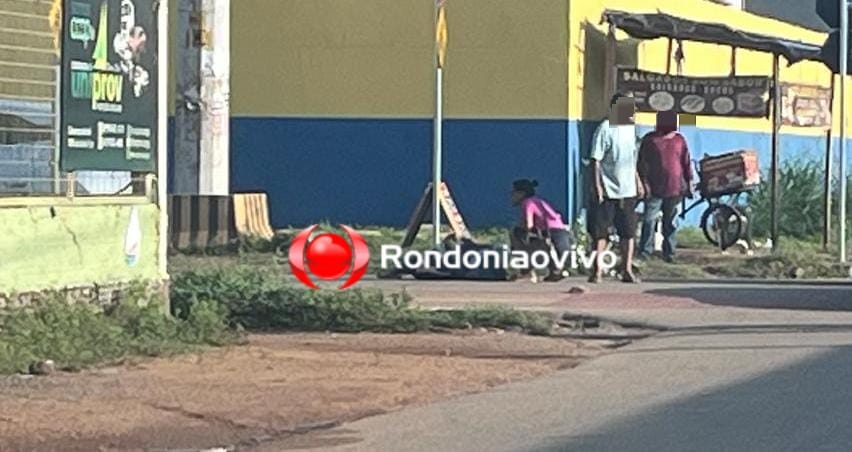 VÍDEO: Colisão entre carro e moto deixa mulher ferida na zona Leste