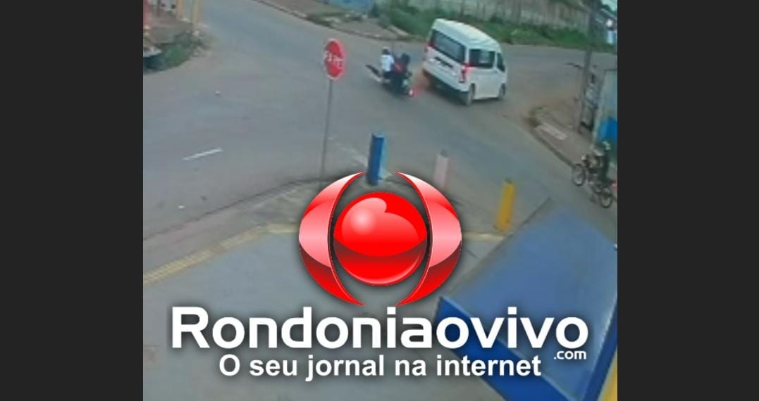 VÍDEO: Motorista de Van invade preferencial e deixa casal ferido na Amador dos Reis
