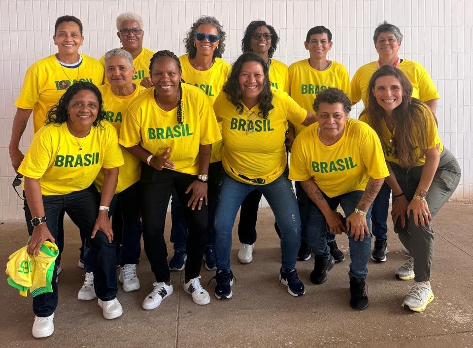SELEÇÃO DE 1995: Rondoniense Nenê é homenageada entre pioneiras do futebol feminino em Brasília