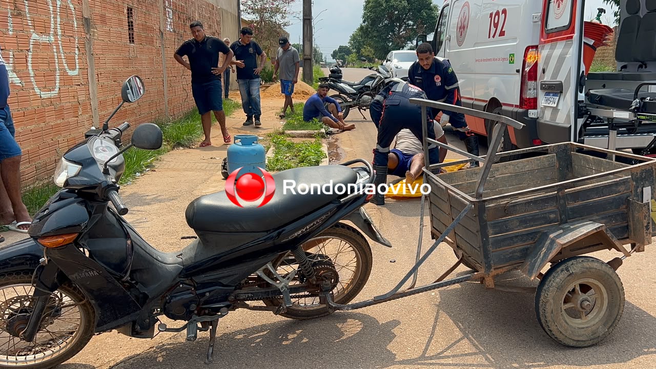 URGENTE: Motociclista tem dedo amputado em grave colisão