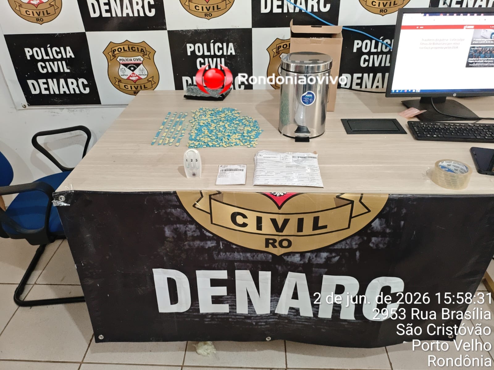 URGENTE: Operação prende acusado de abastecer festas rave com ecstasy