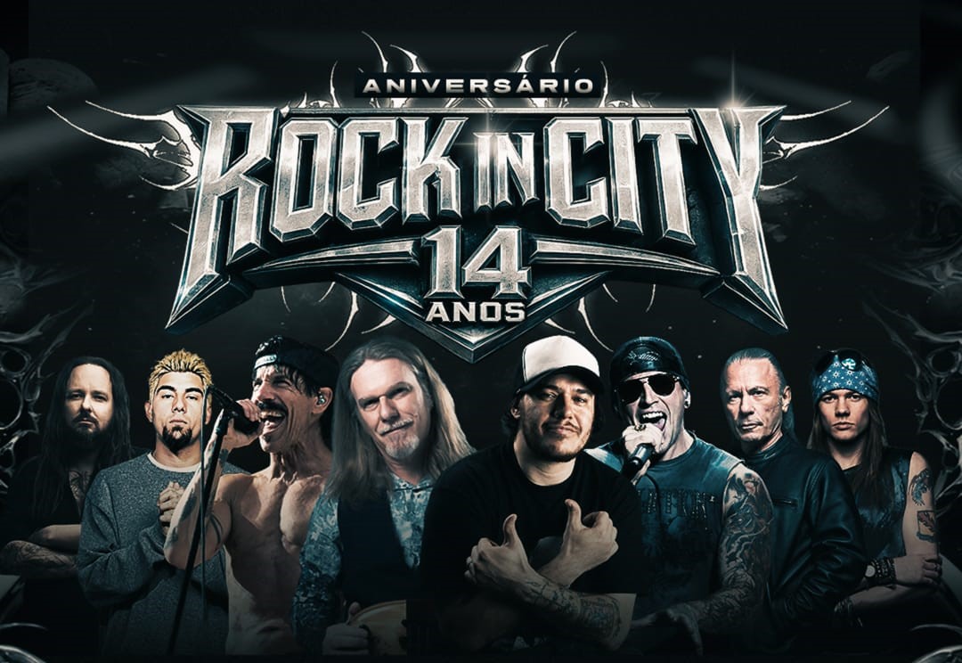 CONCORRA A INGRESSOS: Rock in City celebra 14 anos com noite especial de rock 
