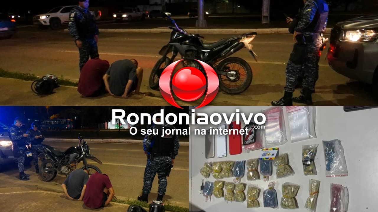 VÍDEO: Dupla é flagrada com comprimidos de droga sintética avaliados em R$ 35 mil