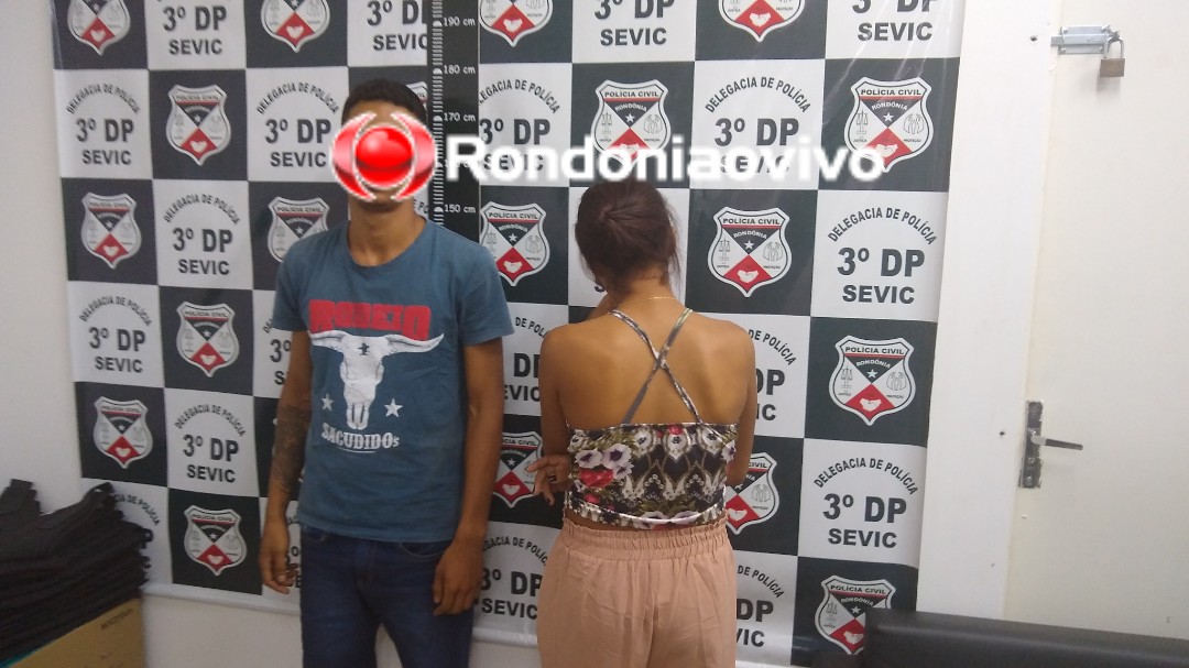 TRÁFICO: Sevic do 3° DP flagra casal vendendo droga em bar na região Central