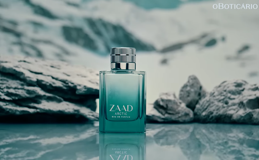 ZAAD ARTIC: Boticário lança filme-conceito da nova fragrância masculina 