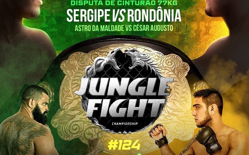 JUNGLE FIGHT: Lutador rondoniense vai competir por cinturão de MMA