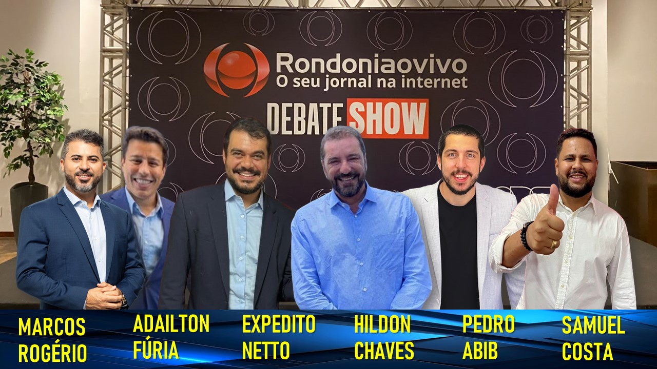 ELEIÇÕES 2026: Candidatos ao Governo apresentam propostas no início do debate-show Rondoniaovivo