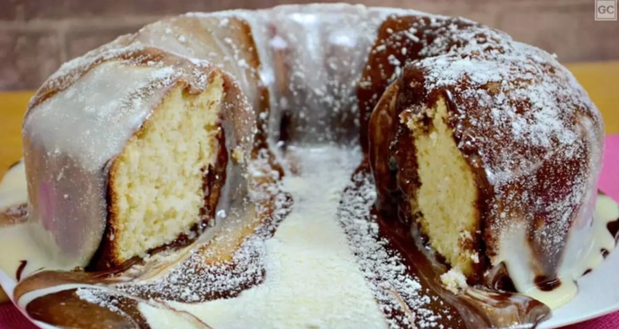 SOBREMESA: Aprenda a fazer um saboroso bolo de leite ninho com nutella