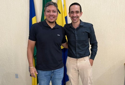 ZÉ PAROCA: Vereador visita secretário para compreender dinâmica administrativa de PVH