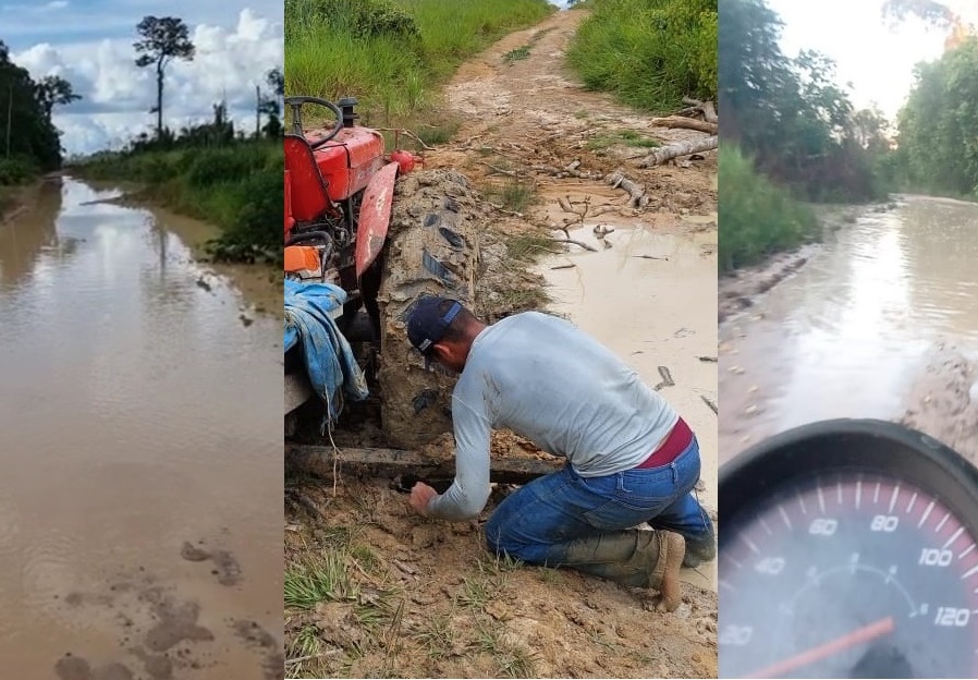 ESQUECIDOS: Comunidade vive isolada com atoleiros, crianças sem escola e drama na saúde