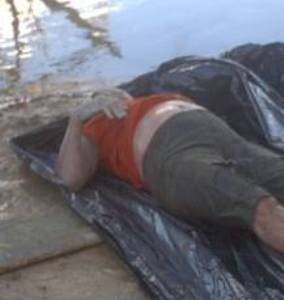 Mulher morre afogada em Ariquemes - imagem de forte impacto