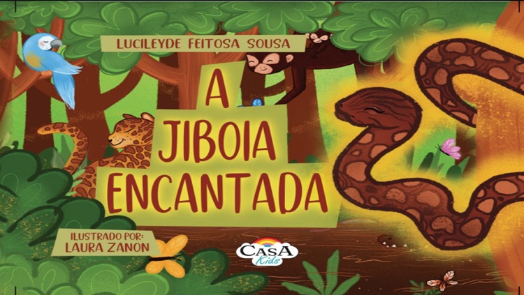AMAZÔNIA RIBEIRINHA: Professora de Geografia da Unir lança livro infantil  'A jiboia encantada' 