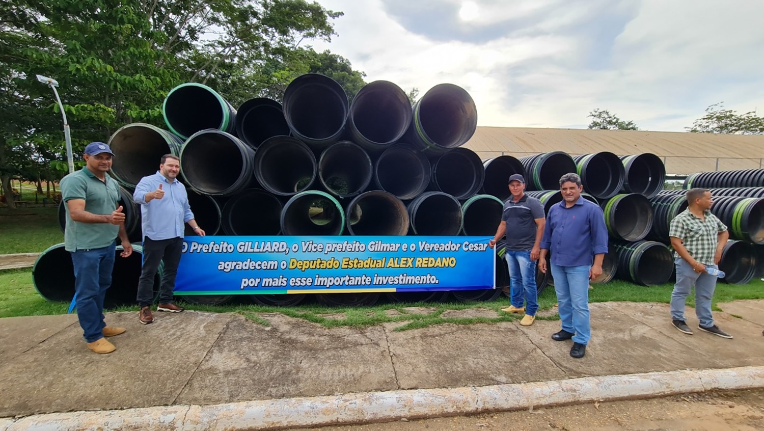 RECURSOS: Theobroma recebe tubos corrugados para a troca de pontes de madeira