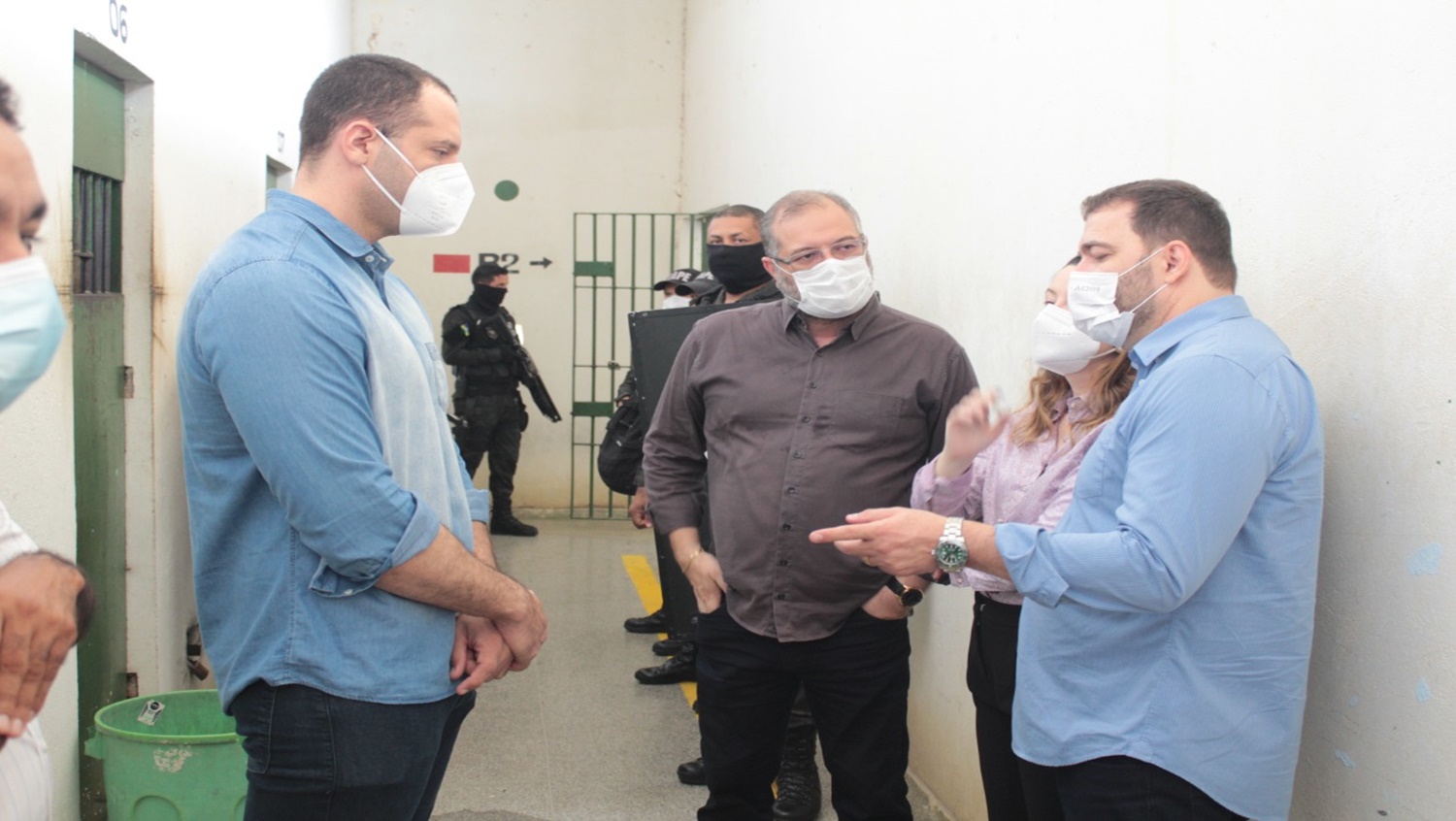 FISCALIZAÇÃO: Presidente Alex Redano visita Centro de Ressocialização de Ariquemes