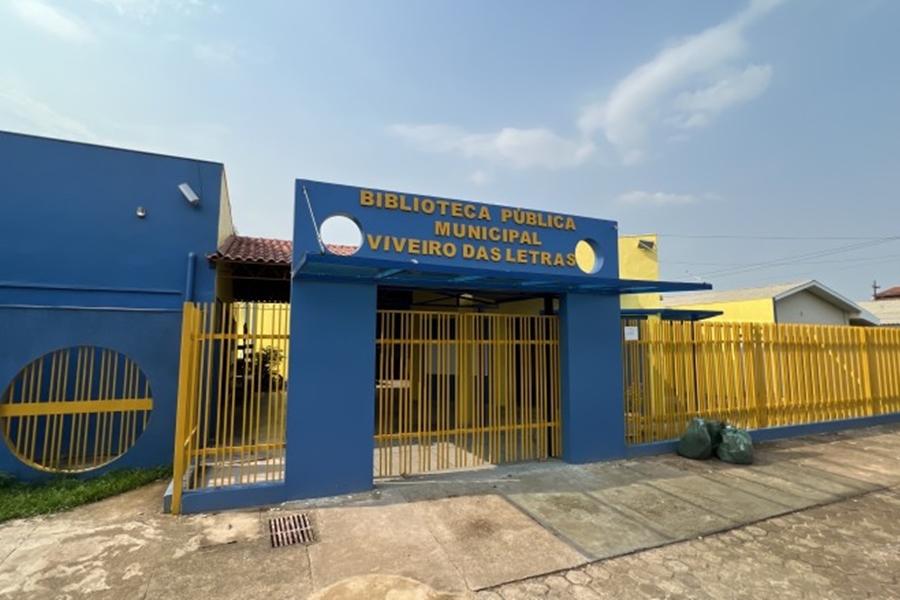 ATENDIMENTO: Biblioteca Municipal Viveiro das Letras tem horário reduzido nesta semana