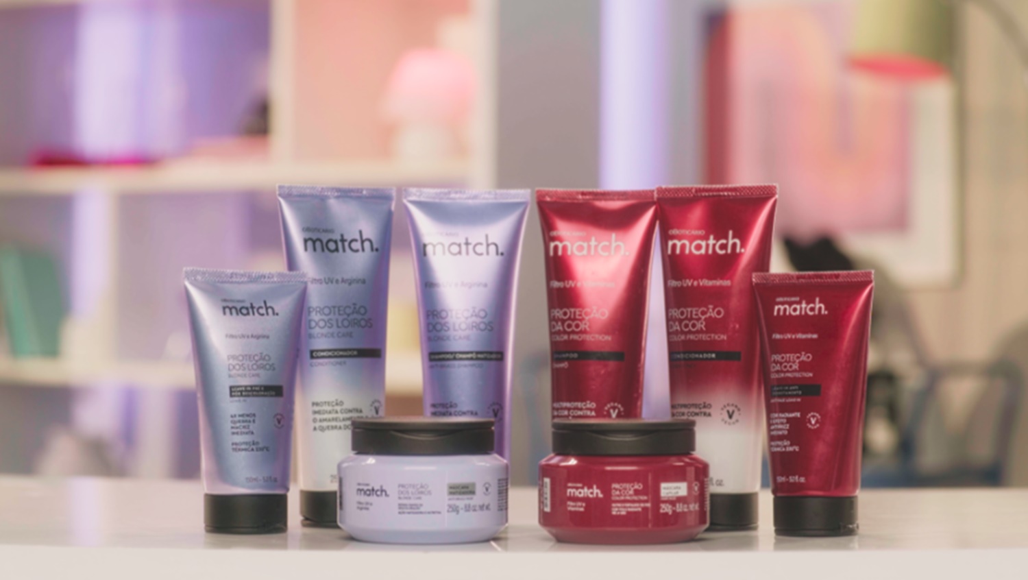 MATCH: Ciência e ativos evoluídos protagonizam novas linhas para cabelos tingidos