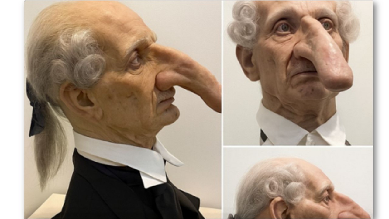 19 CENTÍMETROS: O maior nariz do mundo registrado no Guinness é de um britânico 