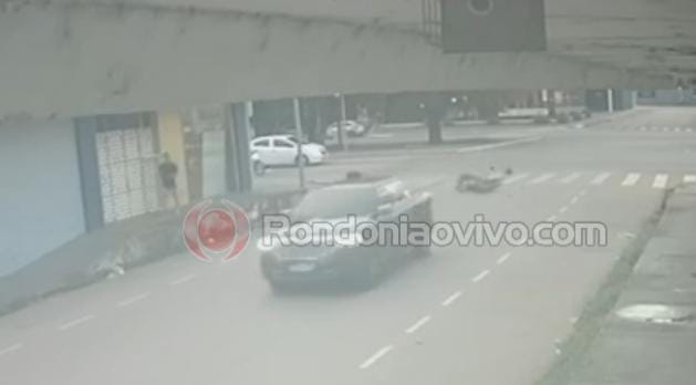 VÍDEO: Motorista foge após causar grave acidente na Jorge Teixeira 