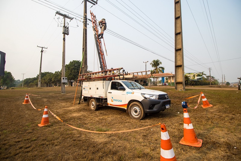 INVESTIMENTOS: Energisa faz obras de melhorias em Campo Novo de Rondônia