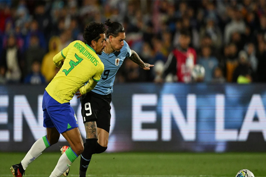 ELIMINATÓRIAS DA COPA 2026: Brasil perde para Uruguai e continua a despencar na tabela